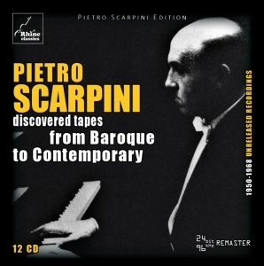 Pietro Scarpini - Discovered Tapes - From Baroque To Contemporary in the group CD / Klassiskt,Övrigt at Bengans Skivbutik AB (4048904)