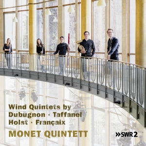 Monet Quintett - Wind Quintets By Dubugnon, Taffanel, Holst & Francaix in the group CD / Klassiskt,Övrigt at Bengans Skivbutik AB (4048917)