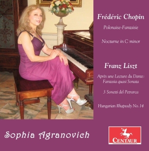 Sophia Agranovich - Piano Works in the group CD / Klassiskt,Övrigt at Bengans Skivbutik AB (4049710)