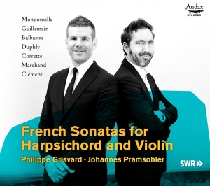 Johannes & Philippe Grisvard Pramsohler - French Sonatas For Harpsichord & Violin in the group CD / Klassiskt,Övrigt at Bengans Skivbutik AB (4049979)