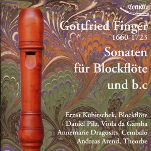 Kubitschek - Sonaten Fur Blockflote Und B.C. in the group CD / Klassiskt,Övrigt at Bengans Skivbutik AB (4050202)