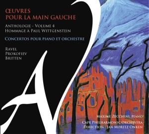 Mazime Zecchini - Ouvres Pour La Main Gauche Vol.4 in the group CD / Klassiskt,Övrigt at Bengans Skivbutik AB (4050548)