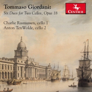 Charlie Rasmussen - Giordani: Six Duos For Two Cellos, Opus 18 in the group CD / Klassiskt,Övrigt at Bengans Skivbutik AB (4051244)