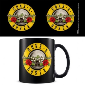 Guns N' Roses - Guns N' Roses (Bullet Logo) Black Mug in the group OTHER / MK Test 7 at Bengans Skivbutik AB (4063706)