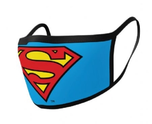 Superman - Superman (Logo) Face mask (2-pack) in the group OTHER / MK Test 7 at Bengans Skivbutik AB (4063968)