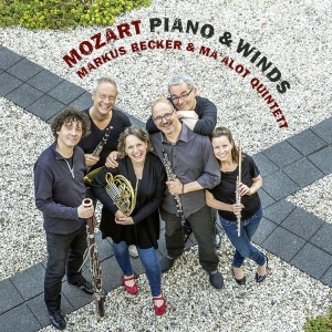 Markus & Ma'alot Quintett Becker - Mozart, Piano & Winds in the group CD / Klassiskt,Övrigt at Bengans Skivbutik AB (4066337)