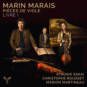 Atsushi Sakai - Marais Pieces De Viole Vol.1 in the group CD / Klassiskt,Övrigt at Bengans Skivbutik AB (4073047)