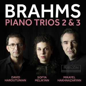 Hakhnazaryan - Brahms Piano Trios 2 & 3 in the group CD / Klassiskt,Övrigt at Bengans Skivbutik AB (4073057)