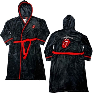 Rolling Stones - Classic Tongue Uni Bl Bath Robe: S in the group MERCHANDISE / Merch / Pop-Rock at Bengans Skivbutik AB (4074056r)