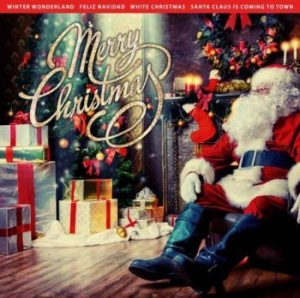 Merry Christmas (Santa) - Various Artists in the group VINYL / Julmusik,Övrigt at Bengans Skivbutik AB (4077252)