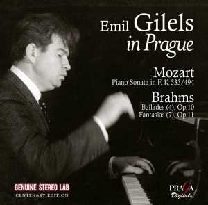 Gilels Emil - Emil Gilels In Prague in the group OUR PICKS / Christmas gift tip CD at Bengans Skivbutik AB (4080401)