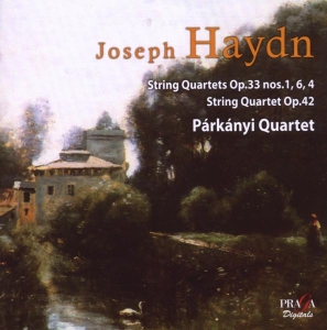 Parkanyi Quartet - String Quartet Op.33 in the group CD / Klassiskt,Övrigt at Bengans Skivbutik AB (4080414)