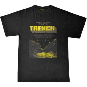 Twenty One Pilots - Trench Cliff Uni Bl T-Shirt in the group MERCHANDISE / T-shirt / Pop-Rock at Bengans Skivbutik AB (4085517r)