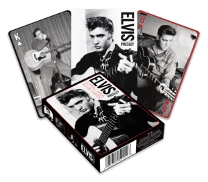 Elvis Presley - Elvis - Black And White Playing Cards in the group OUR PICKS / Friday Releases / Friday the 25th october 2024 at Bengans Skivbutik AB (4113956)