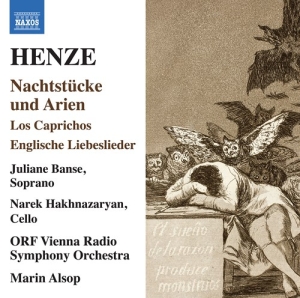 Henze Hans Werner - Nachtstucke Und Arien in the group Externt_Lager /  at Bengans Skivbutik AB (4114324)