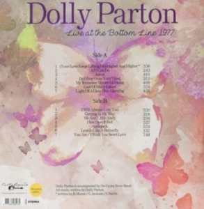 Parton Dolly - Live At The Bottom Line 1977 in the group OTHER /  at Bengans Skivbutik AB (4127031)