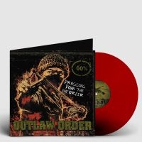 Outlaw Order - Dragging Down The Enforcer (Red) in the group VINYL / Hårdrock at Bengans Skivbutik AB (4128608)