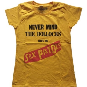 Sex Pistols - The Sex Pistols Ladies T-Shirt : Never Mind The Bollocks Original Album in the group OTHER / MK Test 5 at Bengans Skivbutik AB (4132155r)