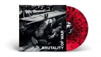 Disgust - Brutality Of War (Red/Black Splatte in the group VINYL / Pop-Rock at Bengans Skivbutik AB (4134651)