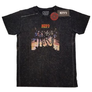 Kiss - Kiss Unisex Snow Wash T-Shirt : Destroyer in the group OTHER / MK Test 5 at Bengans Skivbutik AB (4140619r)