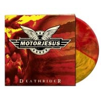 Motorjesus - Deathrider (Yellow/Red/Orange/Black in the group VINYL / Hårdrock at Bengans Skivbutik AB (4145670)