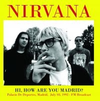 Nirvana - Palacio De Deportes. Madrid. 1992 in the group VINYL / Pop-Rock,Reggae at Bengans Skivbutik AB (4150626)