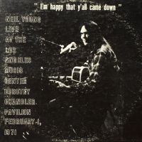 NEIL YOUNG - DOROTHY CHANDLER PAVILION 1971 in the group CD / Pop-Rock at Bengans Skivbutik AB (4151144)