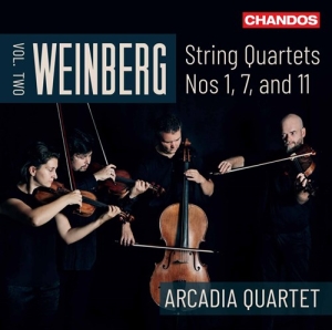 Weinberg Mieczyslaw - String Quartets, Vol. 2 - Nos. 1, 7 in the group OUR PICKS / Christmas gift tip CD at Bengans Skivbutik AB (4155918)