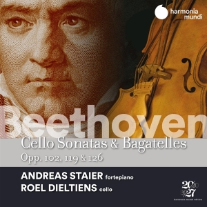 Andreas & Roel Dieltiens Staier - Beethoven Cello Sonatas & Bagatelles Opp.102, 119 & 126 in the group OUR PICKS / Christmas gift tip CD at Bengans Skivbutik AB (4162654)