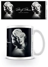 MARILYN MONROE (NOIR) Mug in the group MERCHANDISE / Merch / Film-Musikal at Bengans Skivbutik AB (4168974)