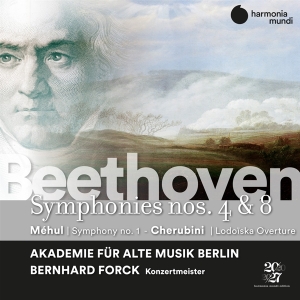 Akademie Fur Alte Musik Berlin - Beethoven Symphonies Nos. 4 & 8 in the group CD / Klassiskt,Övrigt at Bengans Skivbutik AB (4180975)