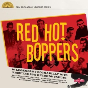 Blandade Artister - Red Hot Boppers (10 Inch) in the group VINYL / Pop-Rock at Bengans Skivbutik AB (4184196)