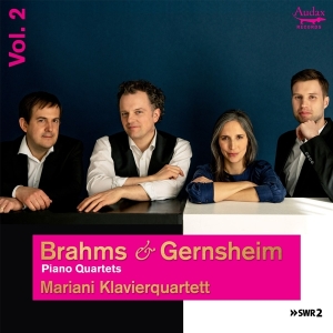 Mariani Klavierquartett - Brahms & Gernsheim Piano Quartets Vol.2 in the group CD / Klassiskt,Övrigt at Bengans Skivbutik AB (4186517)