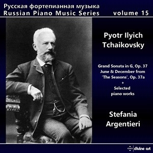 Tchaikovsky Pyotr Ilyich - Russian Piano Music, Vol. 15 in the group OUR PICKS / Christmas gift tip CD at Bengans Skivbutik AB (4186672)