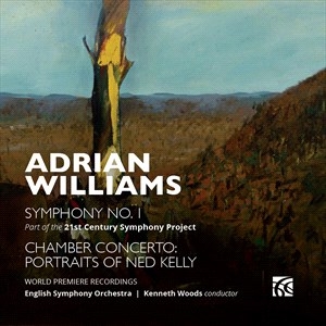 Williams Adrian - Symphony No. 1 & Chamber Concerto: in the group OUR PICKS / Christmas gift tip CD at Bengans Skivbutik AB (4187370)