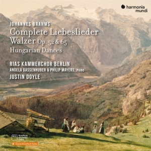 Rias Kammerchor / Justin Doyle - Brahms: Complete Liebeslieder/Walzer Op. 52 & 65 in the group CD / Klassiskt,Övrigt at Bengans Skivbutik AB (4192725)