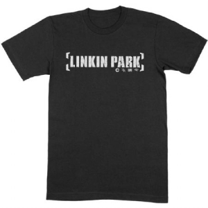 Linkin Park - Linkin Park Unisex T-Shirt: Bracket Logo Black in the group OTHER / MK Test 5 at Bengans Skivbutik AB (4196194r)