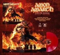 Amon Amarth - Surtur Rising (Red Vinyl Lp) in the group VINYL / Hårdrock at Bengans Skivbutik AB (4199314)