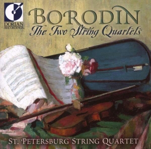 St Petersburg String Quartet - Borodin: The Two String Quartets in the group Externt_Lager /  at Bengans Skivbutik AB (4211185)