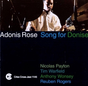 Rose Adonis -Quartet- - Songs For Donise in the group CD / Jazz at Bengans Skivbutik AB (4211645)