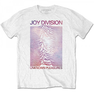 Joy Division - Unisex T-Shirt: Space - Unknown Pleasures Gradient in the group OTHER / MK Test 5 at Bengans Skivbutik AB (4212497r)