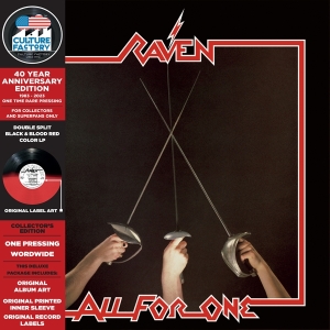 Raven - All For One in the group VINYL / Hårdrock at Bengans Skivbutik AB (4218934)