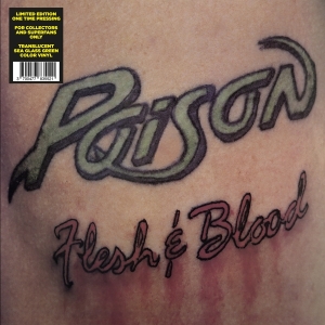 Poison - Flesh & Blood in the group VINYL / Hårdrock,Pop-Rock at Bengans Skivbutik AB (4221046)