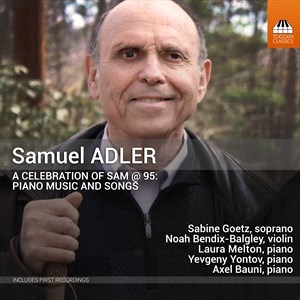 Adler Samuel - A Celebration Of Sam @ 95 - Piano M in the group CD at Bengans Skivbutik AB (4223624)