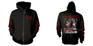 Cannibal Corpse - Zip-Hood -  Butchered At Birth (L) in the group MERCHANDISE / Hoodies / Hårdrock at Bengans Skivbutik AB (4230379)
