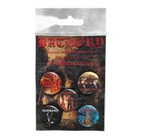 Bathory - Button Badge Set in the group MERCHANDISE / Merch / Hårdrock at Bengans Skivbutik AB (4231133)