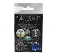 Testament - Button Badge Set in the group MERCHANDISE / Merch / Hårdrock at Bengans Skivbutik AB (4231139)