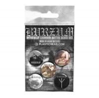 Burzum - Button Badge Set in the group MERCHANDISE / Merch / Hårdrock at Bengans Skivbutik AB (4231144)