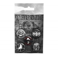 Marduk - Button Badge Set in the group MERCHANDISE / Merch / Hårdrock at Bengans Skivbutik AB (4231145)