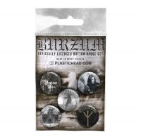 Burzum - Button Badge Set 2 in the group MERCHANDISE / Merch / Hårdrock at Bengans Skivbutik AB (4231146)